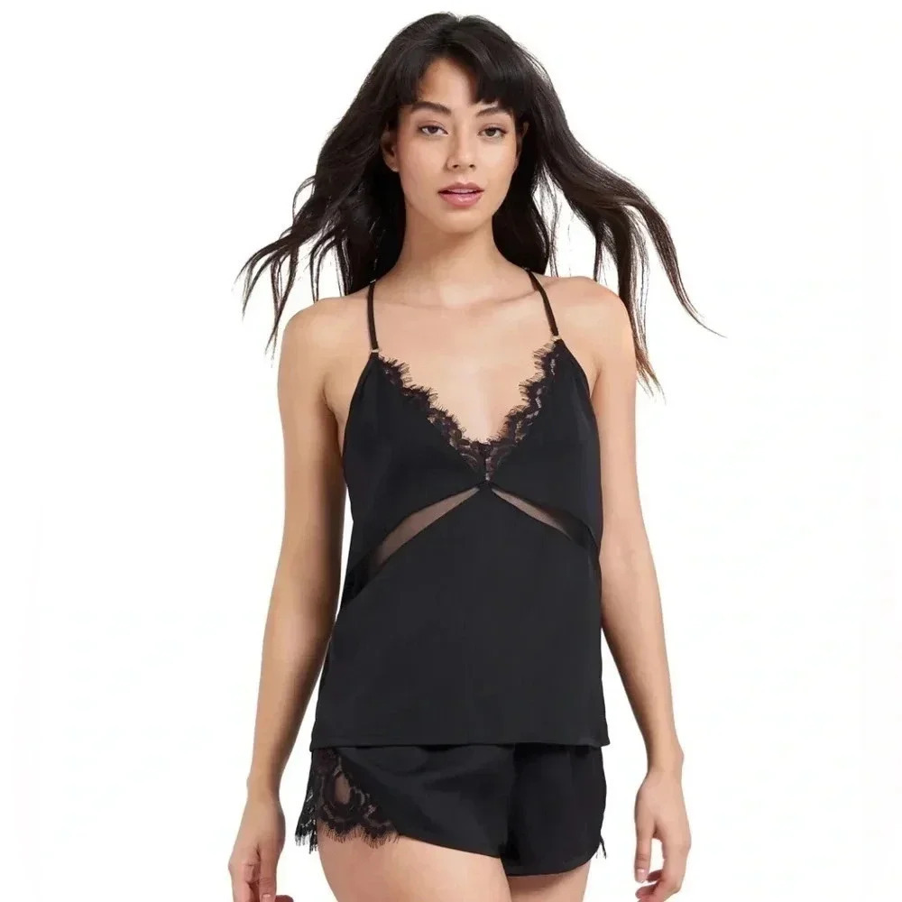 BLUEBELLA Acacia Cami in Black.  Size Medium.